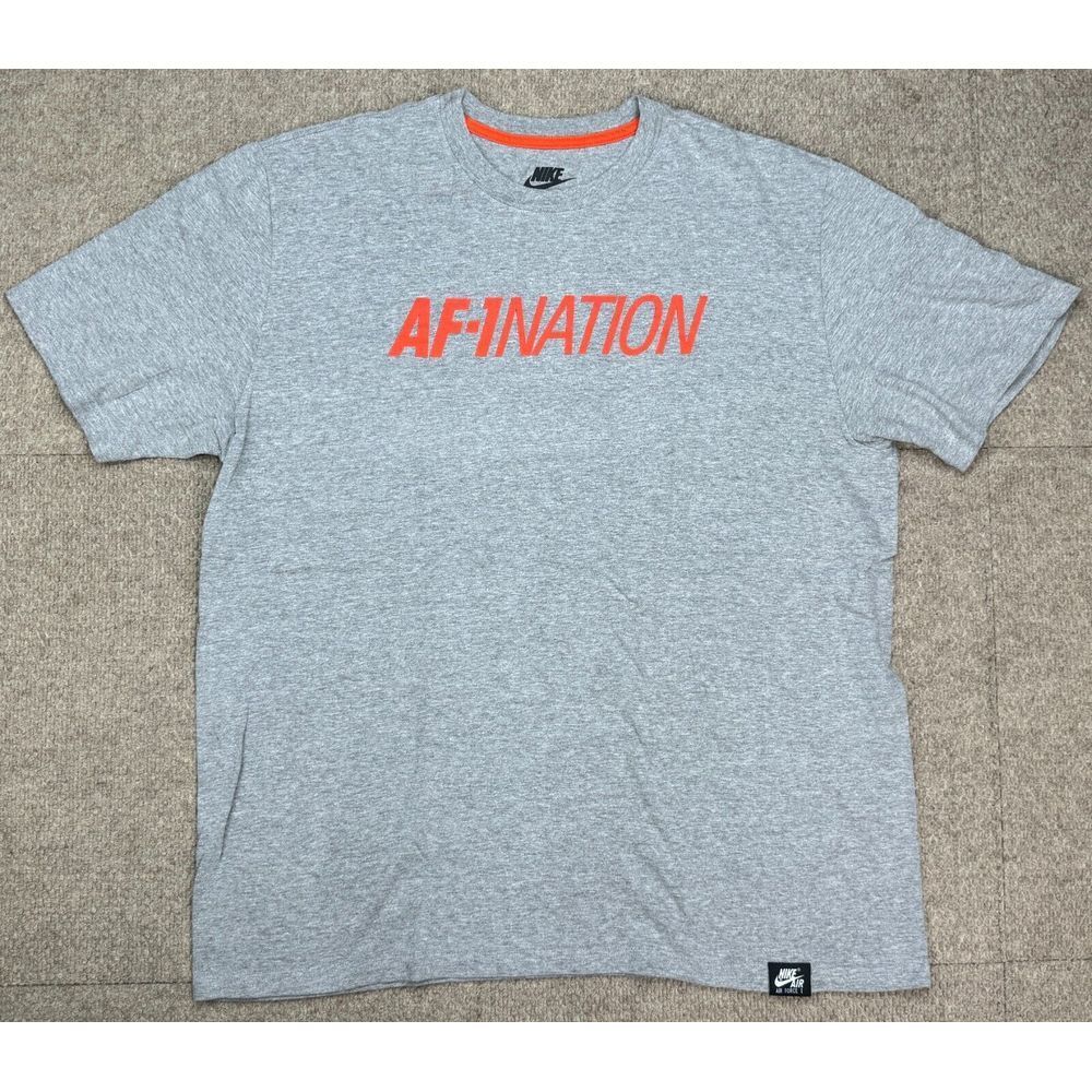 Nike AF-1 Nation Men's Short Sleeve Multicolored T-Shirt Size XXL